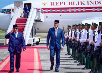 Presiden Prabowo Tiba di Brunei Darussalam untuk Kunjungan Kenegaraan