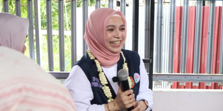 Wakil Ketua TP Posyandu Kalsel Kunjungi Penerapan 6 SPM di Posyandu Lestari Banjarmasin