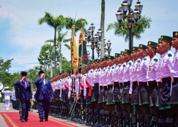 Disambut Hangat di Istana Nurul Iman, Presiden Prabowo Tegaskan Hubungan Strategis Indonesia-Brunei