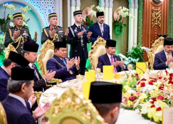 Harmoni Rasa dan Budaya: Presiden Prabowo Dijamu Santap Siang Kenegaraan oleh Sultan Brunei di Istana Nurul Iman