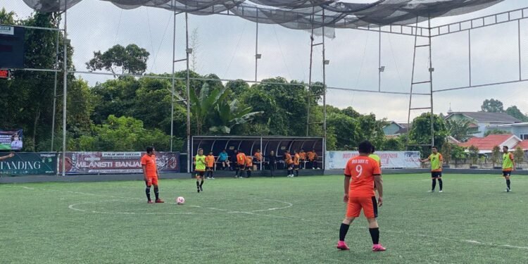 Pererat Tari Silaturahmi Tenaga Pendidik Pada Hardiknas 2025, Pemprov Kalsel Selenggarakan Kompetisi Mini Soccer