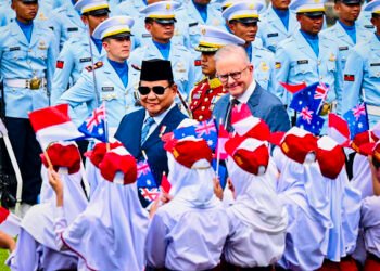 Kunjungan Perdana Pasca Terpilih Kembali, PM Albanese Disambut Meriah di Istana Merdeka Jakarta