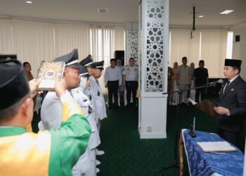 Bupati Andi Rudi Latif Lantik Kades Antar Waktu: Ingatkan Pemimpin Tidak Lepas Dari Fitnah, Adu domba dan Penghianatan