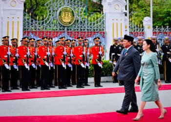 Tiba di Government House Thailand, Presiden Prabowo Disambut dengan Upacara Resmi