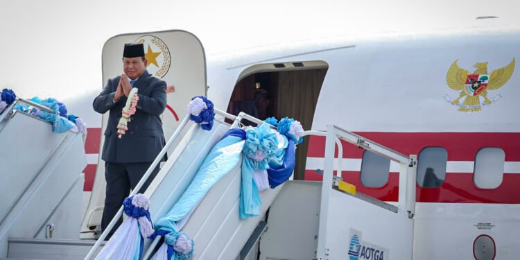 Usai Kunjungan Resmi di Thailand, Presiden Prabowo Bertolak Menuju Tanah Air