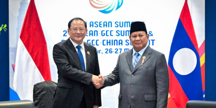 Bertemu PM Lao PDR Siphandone, Presiden Prabowo Bahas Upaya Peningkatan Sektor Perdagangan
