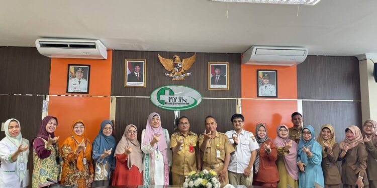Pelaksanaan Program ILI SARI, RSUD Ulin Terima Kunjungan Tim Kemenkes RI