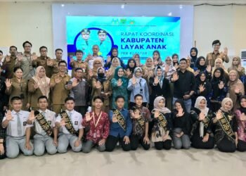 Pemkab Tanbu Gelar Rakor KLA Per Klaster Tahun 2025: Hak Anak Sebagai Prioritas Utama