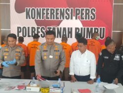 Polres Tanah Bumbu Ungkap 18 Kasus dalam Operasi Sikat Intan 2025 .