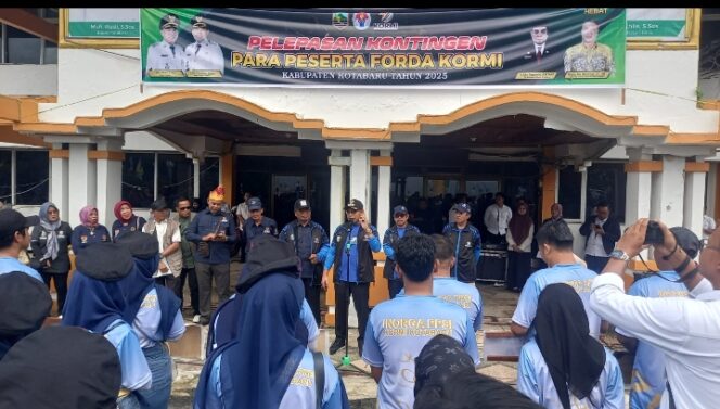 
					Wakil Bupati Syairi Mukhlis Lepas Kontingen FORDA FORMI Kotabaru