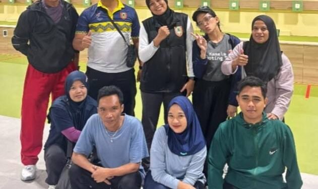 Atlet Parashooting NPCI Kalsel Raih Medali Emas Seleknas 2025