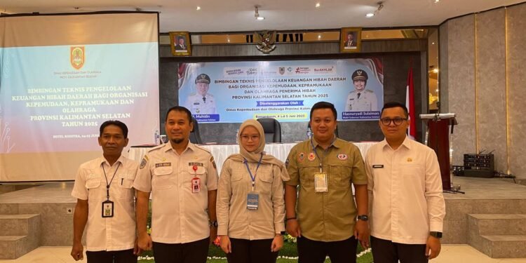 Bimtek Keuangan Dana Hibah 2025, Dispora Kalsel Inginkan Transparansi dan Akuntabilitas Organisasi