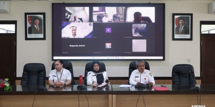 Bappeda Provinsi Kalsel Gelar Rakor Informasi Geospasial se-Kalimantan Selatan