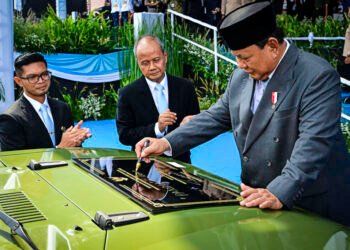 Presiden Prabowo Resmikan Peluncuran Kendaraan Listrik Taktis “PANDU”, Era Baru Pertahanan Ramah Lingkungan