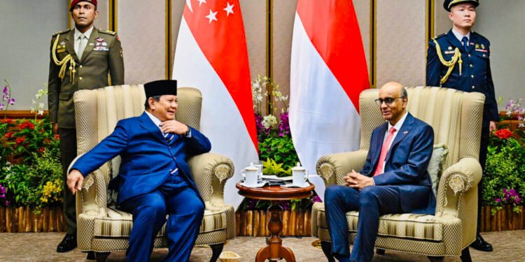 Gelar Courtesy Call, Presiden Prabowo dan Presiden Tharman Bahas Fase Baru Hubungan Indonesia–Singapura