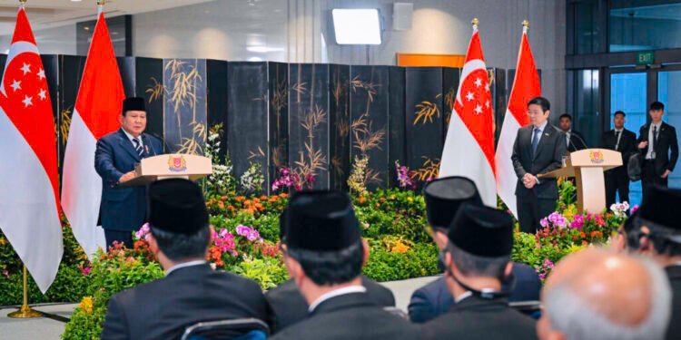Presiden Prabowo Tegaskan Komitmen Perkuat Kerja Sama dengan Singapura Lewat Leaders’ Retreat Perdana