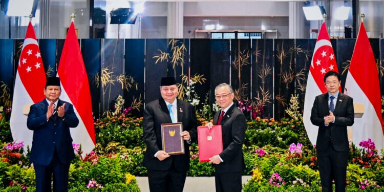 Presiden Prabowo dan PM Wong Saksikan Penandatanganan Sejumlah MoU Strategis Indonesia-Singapura