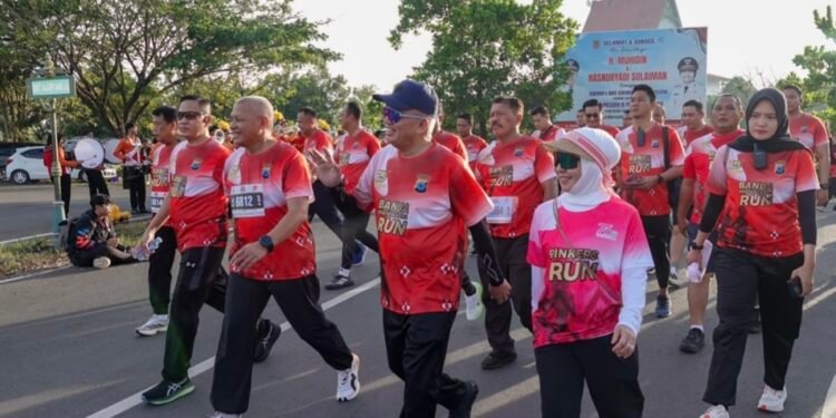 Peringati Hari Bhayangkara ke-79, Kapolda Kalsel : Banua Bhayangkara Run Wujud Kebersamaan Polri dan Masyarakat