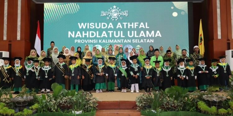 412 Anak Ikuti Wisuda Athfal NU se-Kalsel
