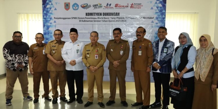 Pemprov Kalsel Siap Mendukung Penyelenggaraan SPMB 2025/2026 Objektif, Transparan dan Akuntabel
