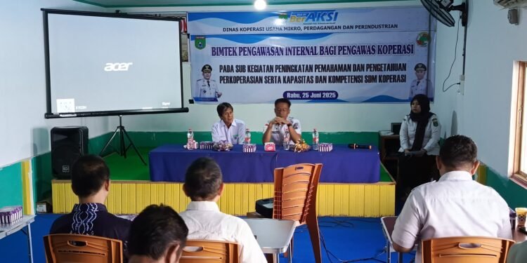 Pemkab Tanbu Gelar Bimtek Pengawasan Internal Bagi Pengawas Koperasi