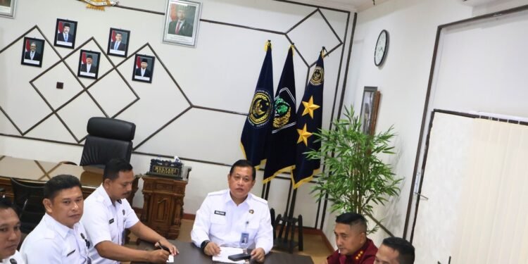 Kalapas Banjarmasin Ikuti Rapat Persiapan Kedatangan Staf Khusus Kantor Staf Presiden