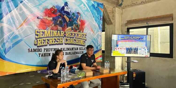 Persambi Kalsel Gelar Seminar Referee dan Refresh Coaching Sambo, Siapkan SDM Hadapi Porprov