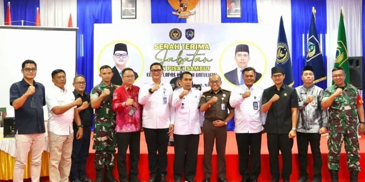 Ketua DPRD Tanah Bumbu Hadiri Pisah Sambut Kepala Lapas Batulicin, Komitmen Kerja Sama Ditegaskan