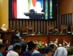 DPRD Tanah Bumbu Gelar Rapat Paripurna Jawaban Bupati Tanbu atas Pemandangan Umum dari Fraksi-Fraksi.