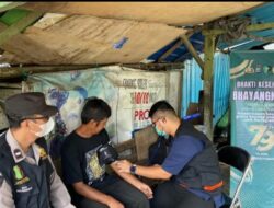 Polres Kotabaru Gelar Bakti Kesehatan Gratis Untuk Ojek Online Dan PNPP Dalam Rangka Hari Bhayangkara Ke-79