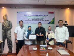 PT. Thriveni terima Penghargaan BPJS Ketenagakerjaan atas Ketertiban Administrasi dan Pembayaran Iuran Bulan Berjalan