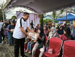 Sambut  HUT Bhayangkara ke-79, Polres Tanah Bumbu Gelar Bakti Sosial dan Kopi Manis