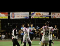 Turnament  Bola Volly Kapolres Tanah Bumbu Cup 2925 Dalam Rangka Hari Bhayangkara Ke-79