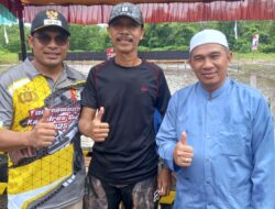 Ketua PWI Tanah Bumbu ikuti Turnamen Menembak Senapan Angin Kapolres Kotabaru Cup.