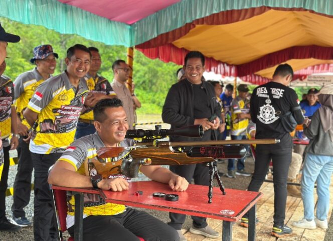 
					Open Tournament Menembak Senapan Angin Metal Silhouette Kapolres Kotabaru Cup Resmi Dibuka.
