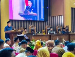 DPRD Tanbu Rapat Paripurna Dengarkan Penyampaian Perubahan KUA PPAS Tahun Anggaran 2025