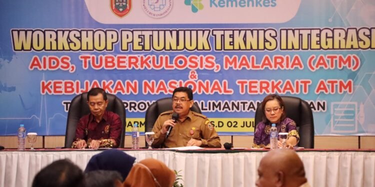 Kalsel Percepat Eliminasi AIDS, TBC, dan Malaria Melalui Terobosan Deteksi Dini Mulai dari Kampung