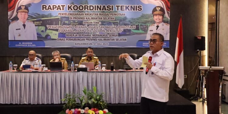 Perluas Keberhasilan Trans Banjarbakula, Dishub Kalsel Akan Kembangkan Layanan Angkutan Massal Perkotaan di Banua Anam dan Saijaan Bersujud