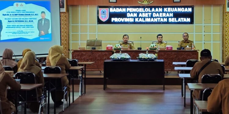 Sertijab Kepala BPKAD, Fatkhan Resmi Menjabat Plt Kepala BPKAD Kalsel