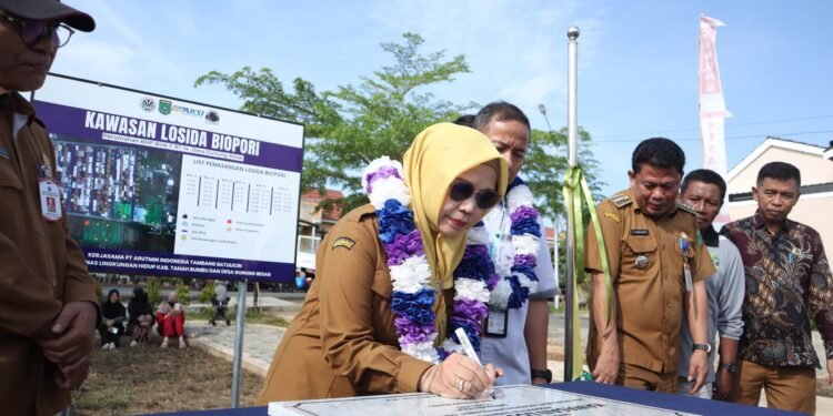 Resmikan Kawasan LOSIDA:  Kabupaten Tanah Bumbu Semakin Serius Kelola Sampah Organik