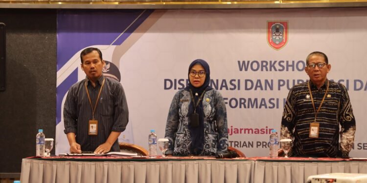Optimalkan Pengelolaan Data IKM, Disperin Kalsel Selenggarakan Workshop Diseminasi dan Publikasi Data Informasi Industri