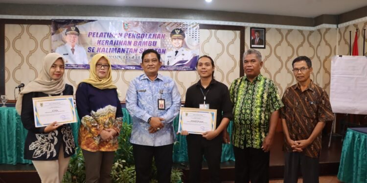 Pelatihan Pengelolaan Bambu se-Kalsel Resmi Ditutup, Bangkitkan Program Unggulan Daerah