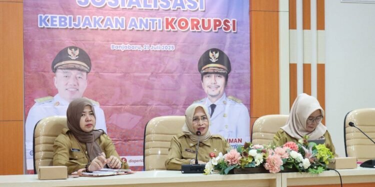 Disperkim Kalsel Gelar Sosialisasi Kebijakan Anti Korupsi untuk Tingkatkan Integritas ASN 