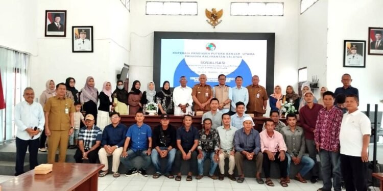 Dinaskop Kalsel Bersama Satgas Pangan Polda Kalsel Gelar Sosialisasi Gula Rafinasi Dorong Tertib Distribusi dan Pelaporan