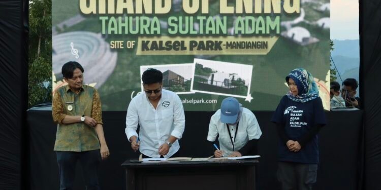 Peresmian Tahura Sultan Adam Site of Kalsel Park, Wagub Kalsel : Warisan untuk Generasi Mendatang