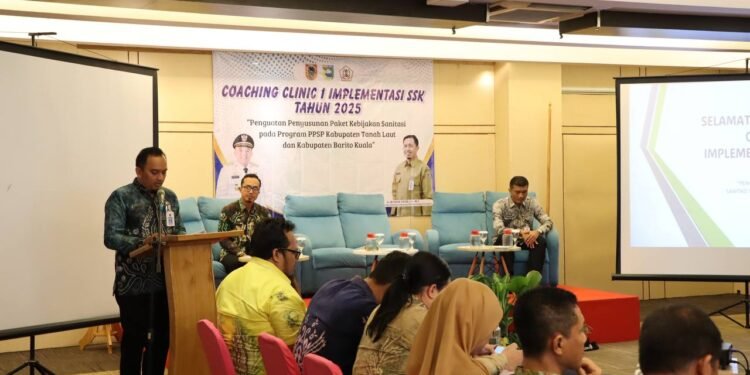 Dinas PUPR Kalsel Gelar Coaching Clinic Implementasi SSK 2025, Fokus pada Tanah Laut dan Barito Kuala