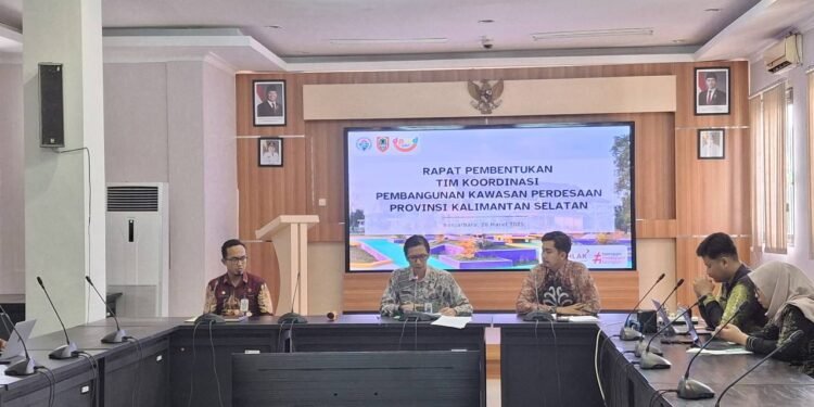 Pemprov Kalsel Dorong Percepatan Kawasan Perdesaan, Tiga Kabupaten Jadi Prioritas Pendampingan