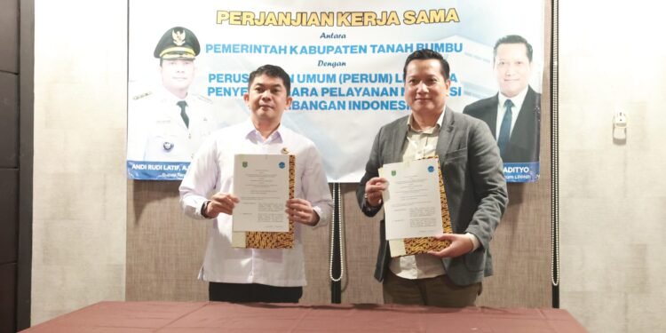 Bupati Andi Rudi Latif Tandatangani MoU dengan Perum LPPNPI