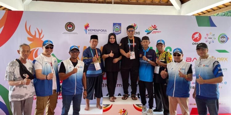 Dominasi di Arena Balogo, GOBI Kalsel Sabet 14 Medali Fornas VIII NTB