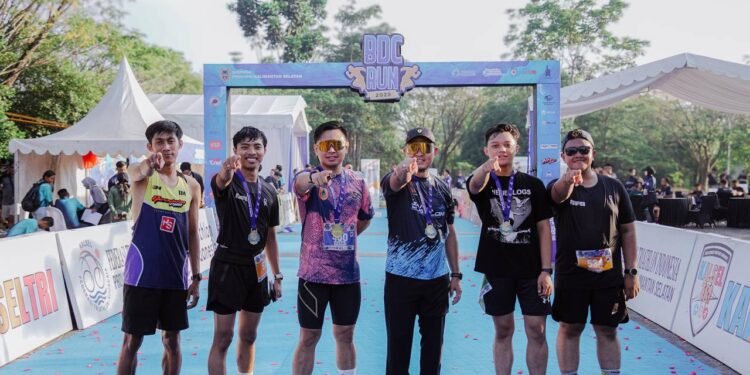 Ratusan Peserta Ikuti Banua Duathlon Challenge Run 7K